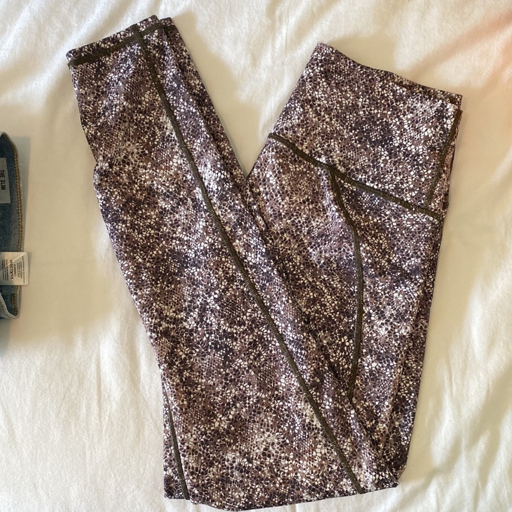 Fabletics Size Small Snakeskin Print Legging - image 3